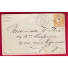 N°55 PARIS ETOILE 9 P11 R MONTAIGNE INDICE 18 POUR PARIS LETTRE COVER