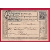 N°77 CONVOYEUR STATION MAUBEUGE NORD  INDICE 18 CARTE PRECURSEUR POUR PARIS INDICE 18 LETTRE COVER