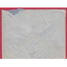 MADAGASCAR TANANARIVE 1937 PAR AVION RECOMMANDE POUR PARIS LETTRE COVER