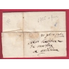 MARQUE MANUSCRIT MILLAU AVEYRON 1762 LENAIN N°1 1762 INDICE 10 POUR CLERMONT PUY DE DOME LETTRE COVER