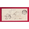 CAD TYPE 15 ST REMY DE PROVENCE BOUCHES DU RHONE OR MAUSSANE POUR TARASCON 1854 LETTRE COVER
