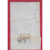 N°14 PARIS CERCLE DE POINTS POUR ROUEN SEINE INFERIEURE LETTRE COVER ETIQUETTE PUB