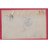 N°23 GC 2240 MARSEILLE 4 POUR CIVITAVECCHIA TAXE MANUSCRIT 40 AFFR INSUF ITALIE ITALIA LETTRE COVER