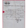 N°60 GC 772 CASTRES TARN BM SEMALENS ( ETIQUETTE PUB ) POUR PARIS LETTRE COVER