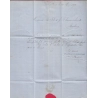 N°38 PARIS ETOILE 5 VARIETE 5 CASSE POTHION 3621 POUR STRASBOURG ALSACE LORRAINE ALLEMAGNE LETTRE COVER