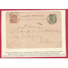 N°102 NICE PLACE GRIMALDI TIMBRE TAXE 10 CENTESIMI PALERMO ITALIE ITALIA LETTRE COVER