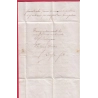 CAD TYPE 15 ALBI TARN BOITE RURALE M MAUSSANS POUR RABASTENS 1853 LETTRE COVER