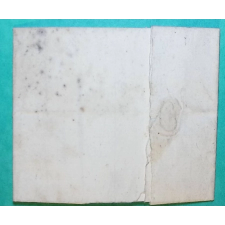 MARQUE 9 VENDOEUVRE VENDEUVRE AUBE POUR CHAUMONT HAUTE MARNE 44x12 1824 LETTRE COVER FRANCE