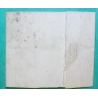 MARQUE 9 VENDOEUVRE VENDEUVRE AUBE POUR CHAUMONT HAUTE MARNE 44x12 1824 LETTRE COVER FRANCE
