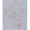 N°14 COIN DE FEUILLE PC 2221 NANTES POUR BELFORT 1859 LETTRE COVER