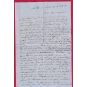 N°14 PAIRE 13 PC 3908 LAMONZIE ST MARTIN DORDOGNE POUR UN MILITAIRE A LA MARTINIQUE CAD TYPE22 1859 LETTRE COVER