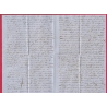 N°14 PAIRE 13 PC 3908 LAMONZIE ST MARTIN DORDOGNE POUR UN MILITAIRE A LA MARTINIQUE CAD TYPE22 1859 LETTRE COVER
