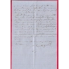 N°14 PAIRE 13 PC 3908 LAMONZIE ST MARTIN DORDOGNE POUR UN MILITAIRE A LA MARTINIQUE CAD TYPE22 1859 LETTRE COVER
