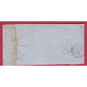 N°14 PC 44 ALBI TARN OR LES AVALATS POUR PARIS 1856 LETTRE COVER