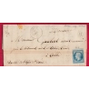 N°14 PC 1016 CARMAUX BOITE RURALE B BLAYE LES MINES TARN POUR ALBI LETTRE COVER