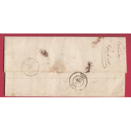 N°14 PC 1016 CARMAUX BOITE RURALE B BLAYE LES MINES TARN POUR ALBI LETTRE COVER