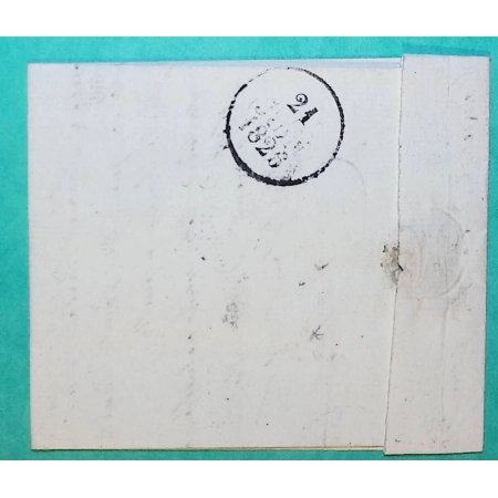 MARQUE 7 VOUZIERS ARDENNES POUR LONGUYON MEURTHE ET MOSELLE 35x10 1826 LETTRE COVER FRANCE
