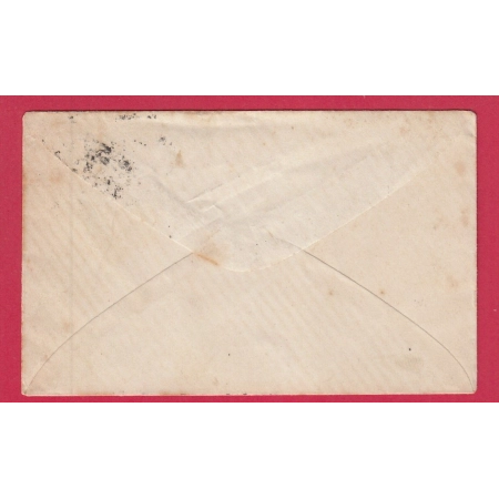 N°53 PARIS ETOILE 2 OBLITERATION JOUR DE L'AN POUR PARIS LETTRE COVER