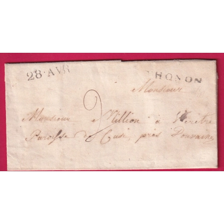 MARQUE SARDE THONON HAUTE SAVOIE POUR DOUVAINE LETTRE COVER