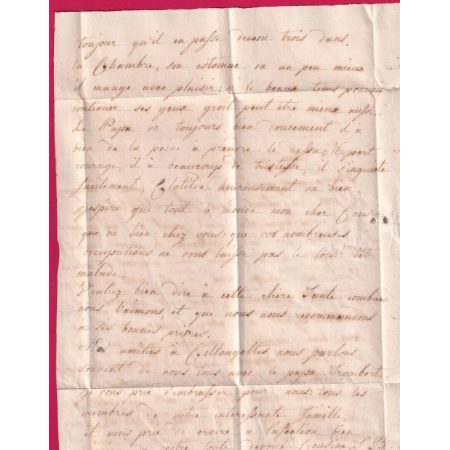 MARQUE SARDE THONON HAUTE SAVOIE POUR DOUVAINE LETTRE COVER