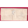 SUISSE GENEVE 1841 LG LETTRE GENEVOISE ENTREE SUISSE FERNEY POUR PARIS LETTRE COVER