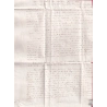 N°14 BANDE DE 3 + UN AMBULANT LA ROCHELLE A PARIS DEPART ANGOULEME CHARENTE POUR LESPARRE GIRONDE LETTRE COVER