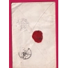 N°22 PC DU GC 2522 MONTROUGE SEINE 1864 POUR LYON INDICE 18 LETTRE COVER