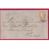 N°55 CAD TYPE17 PARIS R MILTON POUR PARIS LETTRE COVER