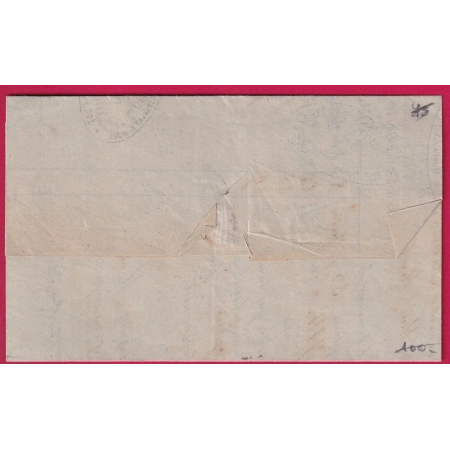 N°55 CAD TYPE17 PARIS R MILTON POUR PARIS LETTRE COVER