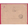 N°60 CAD TYPE 17 PARIS RUE D'ENGHIENS POUR REIMS MARNE LETTRE COVER