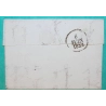 CAD TYPE 12 MOUZON ARDENNES POUR DOUAI NORD AMELIORATION DE DATE 1832 LETTRE COVER FRANCE