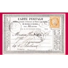 N°55 PC DU GC 4434 MALANSAC MORBIHAN BM DE ROCHEFORT EN TERRE POUR RENNES INDICE 18 LETTRE COVER