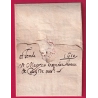 LETTRE DE 1650 TAXE ESPAGNOLE IIII OSTENDE BELGIQUE POUR ANVERS LETTRE COVER