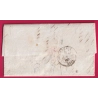 MARQUE PAYS OUTREMER PAR LE HAVRE NEW YORK USA 1834 POUR BORDEAUX LETTRE COVER