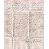 MARQUE PAYS OUTREMER PAR LE HAVRE NEW YORK USA 1834 POUR BORDEAUX LETTRE COVER