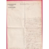 ETAT MAJOR QUARTIER GENERAL ARMEE ITALIE CORPS OCCUPATION ROME 1853 SIGNE LE GENERAL COMMANDANT LETTRE COVER