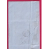 N°13B PARIS KS1 60 KS1 LOSANGE KS1 POUR PARIS LETTRE COVER