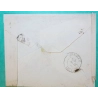 CAD TYPE 14 TAUVES PUY DE DOME TAXE MANUSCRITE 12 TRIPLE PORT POUR ISSOIRE 1847 LETTRE COVER FRANCE