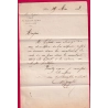 N°21 PARIS POTHION 1520 BUREAU G LOSANGE G POUR PARIS 1863 LETTRE COVER