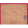 N°94 97 CULAN CHER AVIS CHARGEMENT ROUGE POUR ST AMAND LETTRE COVER