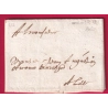 LETTRE DE WERVICQ NORD 1680 POUR LILLE LETTRE COVER