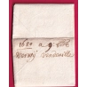 LETTRE DE WERVICQ NORD 1680 POUR LILLE LETTRE COVER