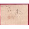 MARQUE SARDE ROUGE PP SOSPELLO SOSPEL ALPES MARITIMES POUR NICE 1842 NIZZA ITALIE LETTRE COVER