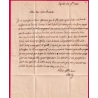 MARQUE SARDE ROUGE PP SOSPELLO SOSPEL ALPES MARITIMES POUR NICE 1842 NIZZA ITALIE LETTRE COVER