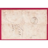 N°28 30 GC 508 BOEGE HAUTE SAVOIE POUR ANNECY DOUBLE PORT LETTRE COVER