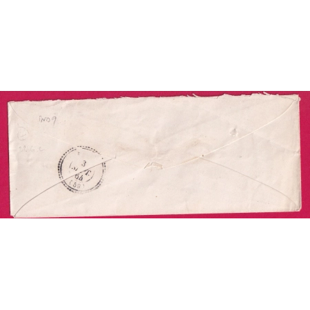 N°22 GC 3567 ST DENIS SUR SARTHON ORNE CAD TYPE 22 POUR ESSAI TYPE 22  EN ARRIVEE LETTRE COVER
