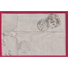 N°55 60 GC 3942 THIZY RHONE POUR MULHOUSE HAUT RHIN ALSACE LORRAINE ALLEMAGNE LETTRE COVER