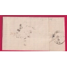 N°55 60 GC 2598 NANCY MEURTHE ET MOSELLE POUR MULHOUSE HAUT RHIN ALSACE LORRAINE ALLEMAGNE LETTRE COVER