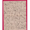 ENTIER SAGE CAD TYPE 25 L'ESTRECHURE GARD 1890 POUR ST ANTOINE DE BREUILH T25 AU DOS DORDOGNE INDICE 17 LETTRE COVER