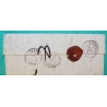 CAD TYPE 15 AMBERT PUY DE DOME POUR ORAN ALGERIE 1845 LETTRE COVER FRANCE